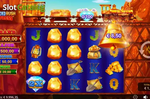 Οθόνη6. Diamond Rush Express Κουλοχέρης