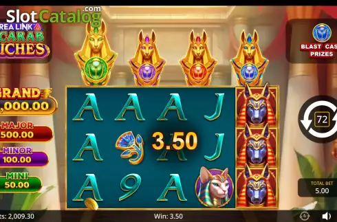 Οθόνη4. Area Link Scarab Riches Κουλοχέρης 
