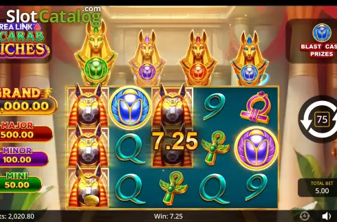 Οθόνη6. Area Link Scarab Riches Κουλοχέρης 