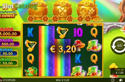 Οθόνη4. Luck Rush Express Κουλοχέρης