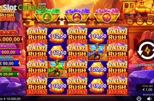 Οθόνη3. Bonanza Rush Express Κουλοχέρης