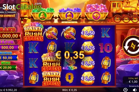 Οθόνη4. Bonanza Rush Express Κουλοχέρης
