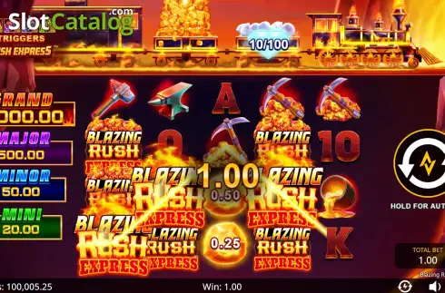 Οθόνη4. Blazing Rush Express Κουλοχέρης