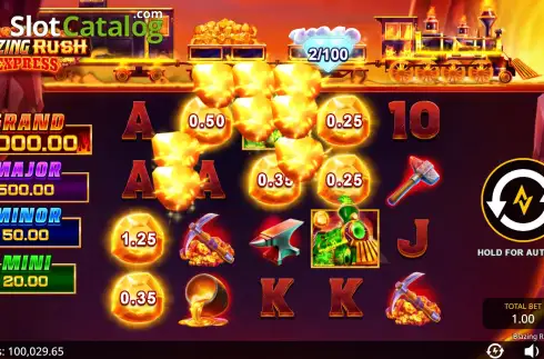 Οθόνη6. Blazing Rush Express Κουλοχέρης