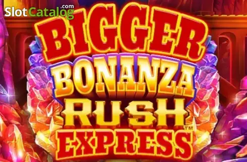 Bigger Bonanza Rush Express Λογότυπο Bigger Bonanza Rush Express Λογότυπο