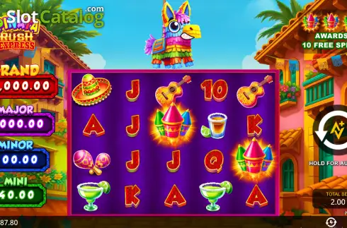 Οθόνη2. Pinata Rush Express Κουλοχέρης 