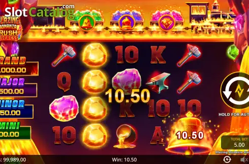 Οθόνη3. Blazing Bonanza Rush Express Κουλοχέρης