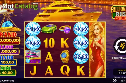 Οθόνη2. Billionaire Rush Express Κουλοχέρης 