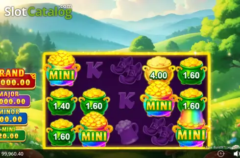 Οθόνη3. Area Build'R Leprechauns Super Spin Κουλοχέρης