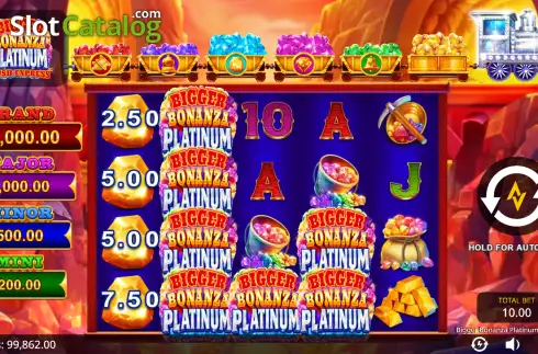 Οθόνη2. Bigger Bonanza Platinum Rush Express Κουλοχέρης 