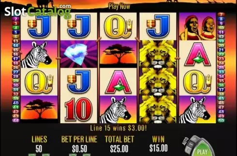 Οθόνη5. 50 Lions (Aristocrat) Κουλοχέρης