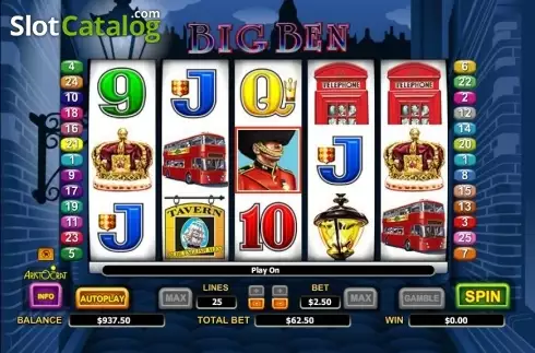Οθόνη4. Big Ben (Aristocrat) Κουλοχέρης