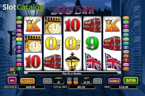 Οθόνη6. Big Ben (Aristocrat) Κουλοχέρης