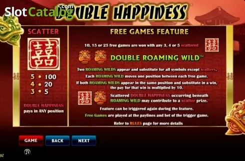 Οθόνη3. Double Happiness (Aristocrat) Κουλοχέρης