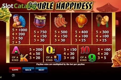 Οθόνη4. Double Happiness (Aristocrat) Κουλοχέρης