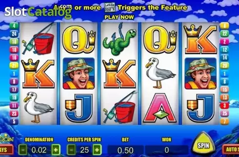 Οθόνη4. Let's Go Fish'n Κουλοχέρης
