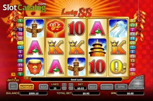 Οθόνη4. Lucky 88 Κουλοχέρης 
