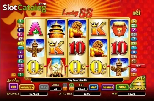 Οθόνη5. Lucky 88 Κουλοχέρης 
