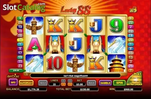Οθόνη6. Lucky 88 Κουλοχέρης 