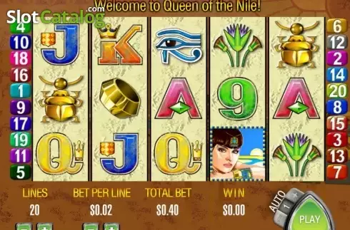 Οθόνη3. Queen Of The Nile (Aristocrat) Κουλοχέρης 