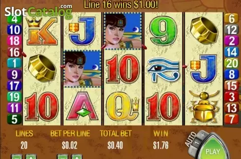 Οθόνη5. Queen Of The Nile (Aristocrat) Κουλοχέρης 