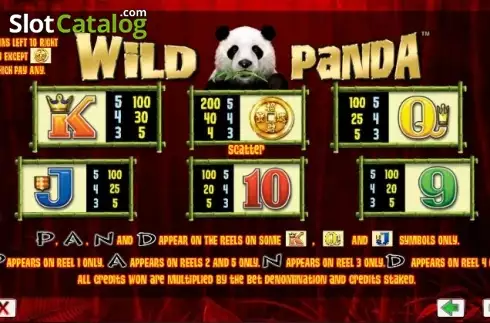 Οθόνη3. Wild Panda (Aristocrat) Κουλοχέρης