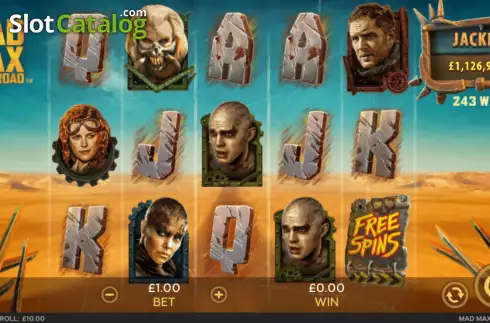 Οθόνη2. Mad Max Fury Road Κουλοχέρης