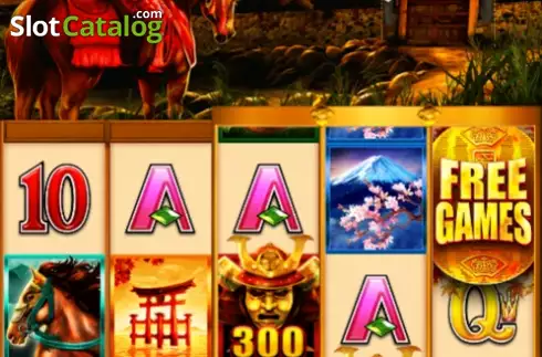 Οθόνη3. Wild Wild Samurai Κουλοχέρης