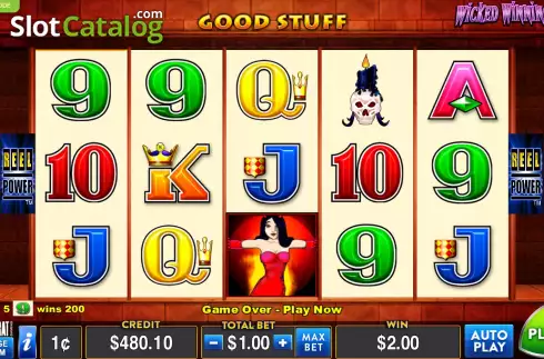 Οθόνη3. Wicked Winnings II Κουλοχέρης