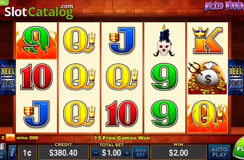 Οθόνη6. Wicked Winnings II Κουλοχέρης
