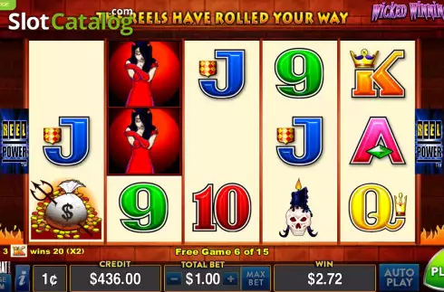 Οθόνη7. Wicked Winnings II Κουλοχέρης