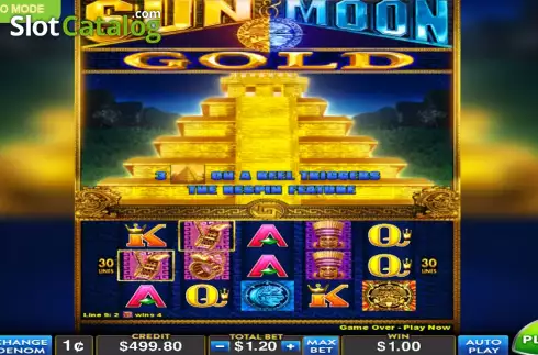 Οθόνη3. Sun & Moon Gold Κουλοχέρης