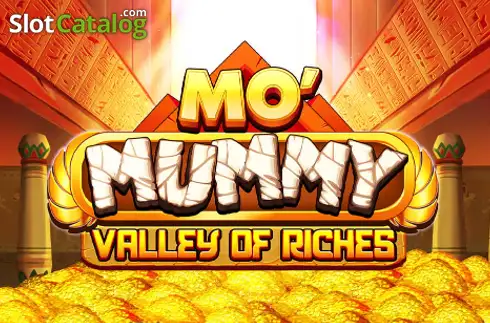 Mo Mummy Valley of Riches Λογότυπο Mo Mummy Valley of Riches Λογότυπο