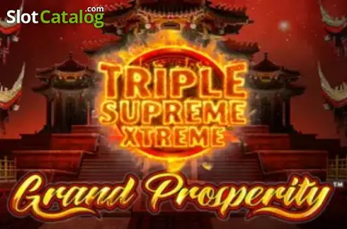 Triple Supreme Xtreme: Grand Prosperity Λογότυπο Triple Supreme Xtreme: Grand Prosperity Λογότυπο