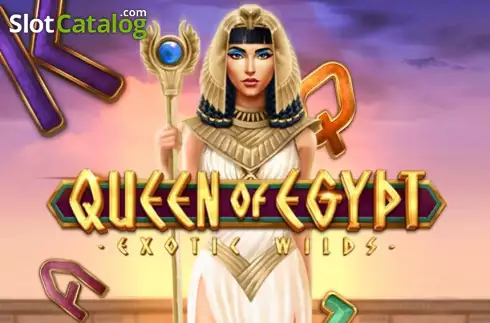 Queen of Egypt Exotic Wilds Λογότυπο