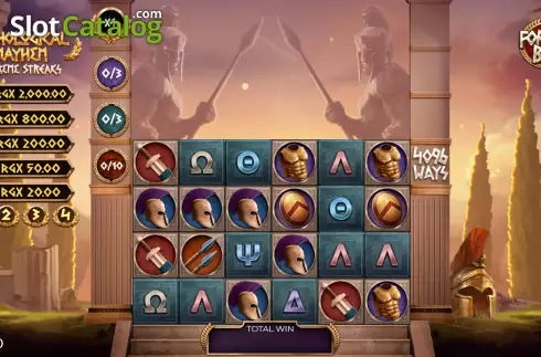 Οθόνη2. Mythological Mayhem Supreme Streaks Κουλοχέρης