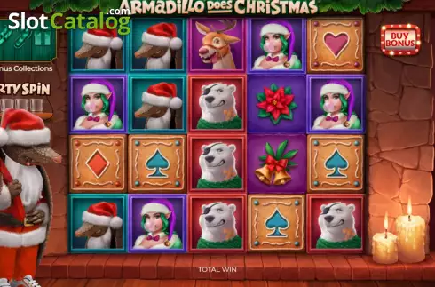Οθόνη2. Armadillo Does Christmas Κουλοχέρης