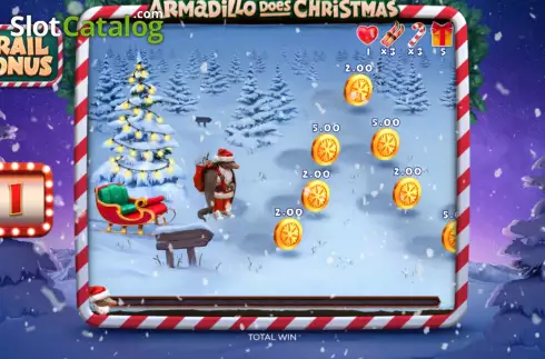 Οθόνη6. Armadillo Does Christmas Κουλοχέρης