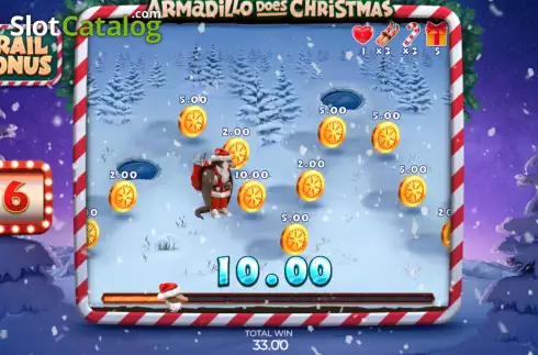 Οθόνη7. Armadillo Does Christmas Κουλοχέρης