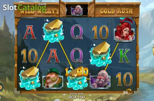 Οθόνη7. Wild Willy’s Gold Rush Κουλοχέρης