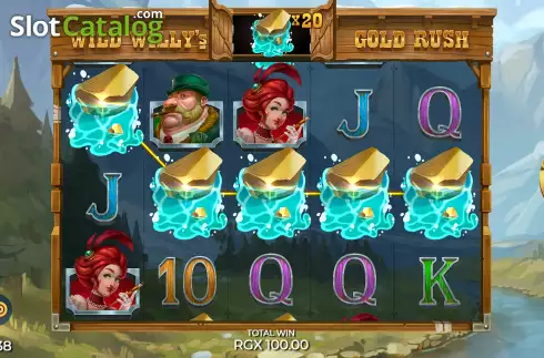 Οθόνη8. Wild Willy’s Gold Rush Κουλοχέρης