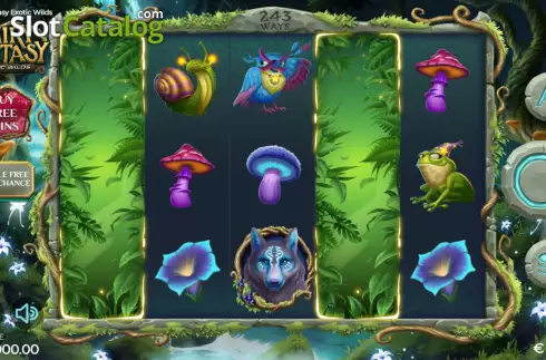 Οθόνη3. Fairy Fantasy Exotic Wilds Κουλοχέρης