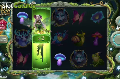 Οθόνη4. Fairy Fantasy Exotic Wilds Κουλοχέρης