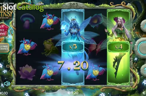Οθόνη6. Fairy Fantasy Exotic Wilds Κουλοχέρης