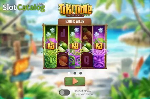 Οθόνη2. Tiki Time Exotic Wilds Κουλοχέρης