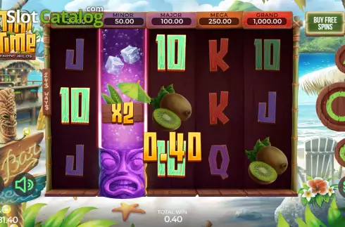 Οθόνη5. Tiki Time Exotic Wilds Κουλοχέρης