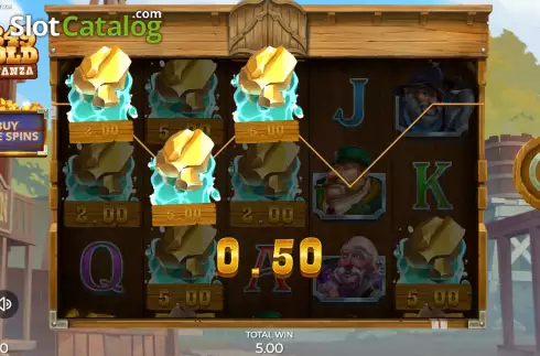 Οθόνη3. 1849 Gold Bonanza Κουλοχέρης 
