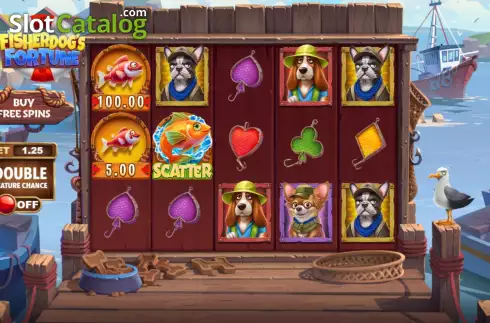 Οθόνη2. Fisherdog's Fortune Κουλοχέρης 
