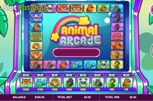 Οθόνη2. Animal Arcade Κουλοχέρης