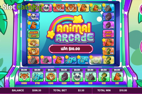Οθόνη3. Animal Arcade Κουλοχέρης